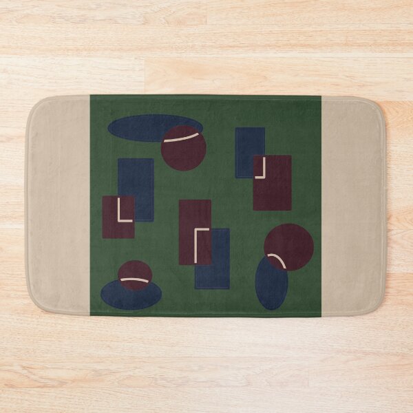 Item preview, Abstract, shapes, ovals and rectangles, earth tones EZonThei designed and sold by EZonThei.