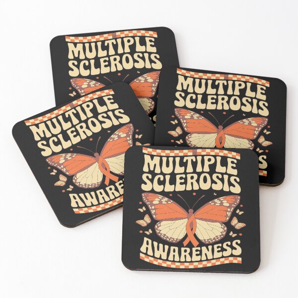 Item preview, Multiple Sclerosis Awareness Butterfly Wear Orange Ribbon  designed and sold by CombatTask.