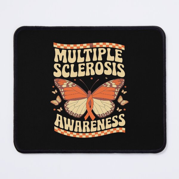 Item preview, Multiple Sclerosis Awareness Butterfly Wear Orange Ribbon  designed and sold by CombatTask.