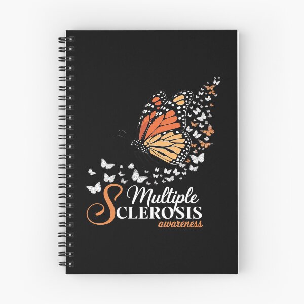 Item preview, Multiple Sclerosis Awareness Butterfly Wear Orange Ribbon designed and sold by MythWoot.