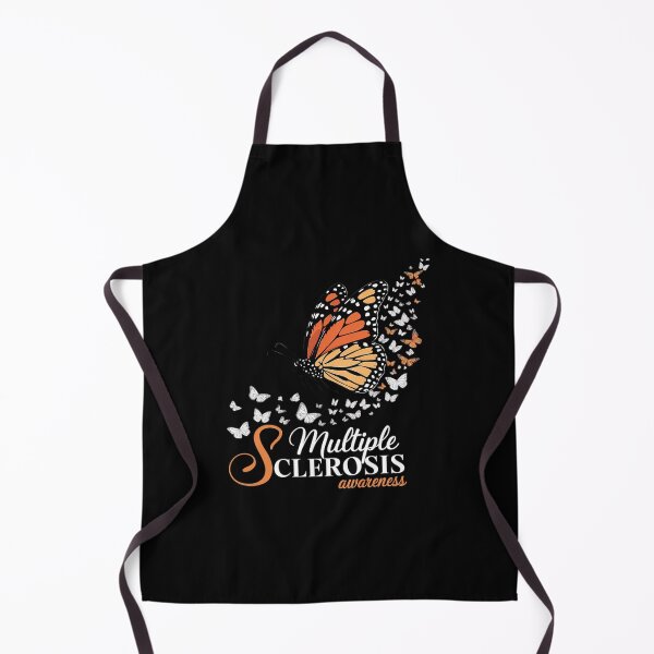 Item preview, Multiple Sclerosis Awareness Butterfly Wear Orange Ribbon designed and sold by MythWoot.