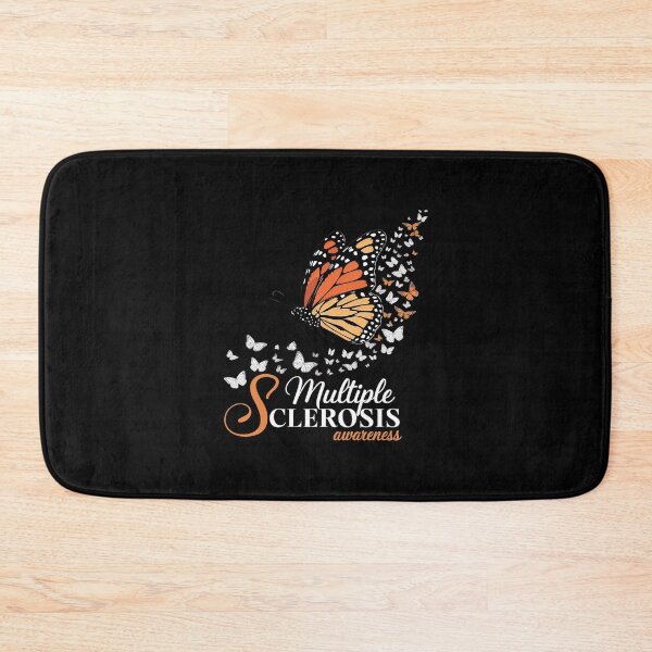 Item preview, Multiple Sclerosis Awareness Butterfly Wear Orange Ribbon designed and sold by MythWoot.