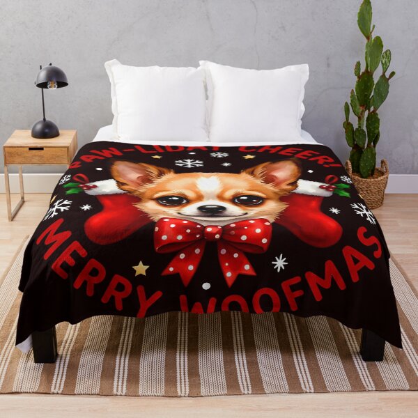 Item preview, Paw-liday Cheer! Merry Woofmas Cute Christmas Dog designed and sold by LALA-MIRA.