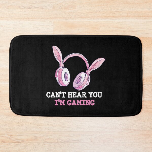 Item preview, Can't Hear You I'M Gaming Bunny Headset Easter Day designed and sold by DianaCandyce.