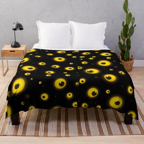 Item preview, Floating Eyes – Playful Glow Watching from the Dark designed and sold by PixelVibe782.