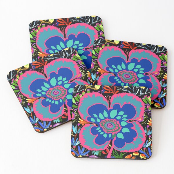 Item preview, Retro Flowers designed and sold by ViaARTfactory.