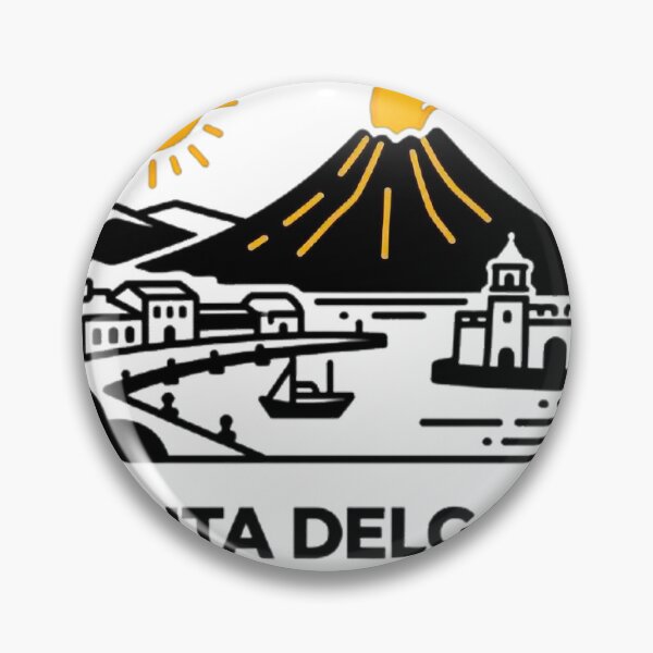 Item preview,  Ponta Delgada Azores Travel Illustration designed and sold by vivaportugalstore.