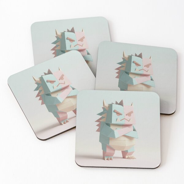 Item preview, Pastel Paper Dragon with Attitude designed and sold by digisetumedia.