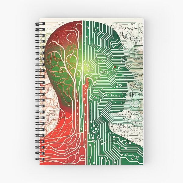 Item preview, The conflict of emotions and calculations designed and sold by ShaDeS-AI-Art.