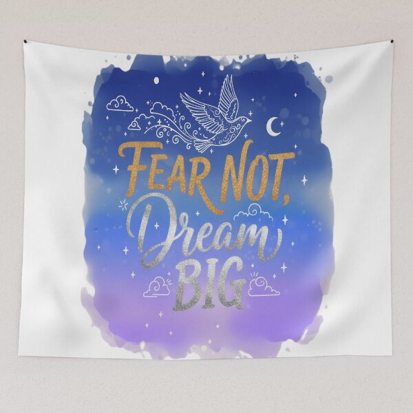 Item preview, Fear Not, Dream Big designed and sold by vivian011425.