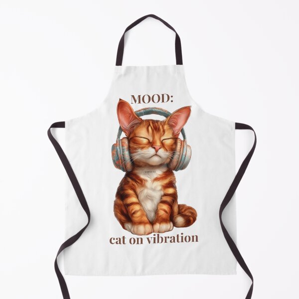 Item preview, Just Vibing – Chill Cat Listening to Music ? designed and sold by NUVYStudio.