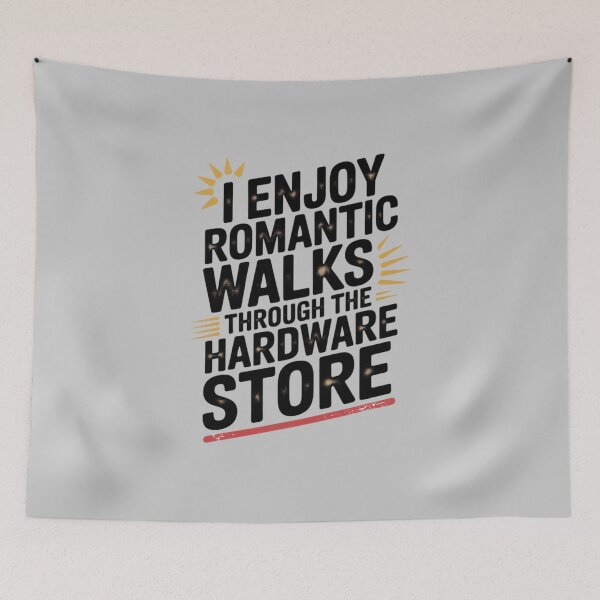Item preview, Romantic Walks Through The Hardware Store designed and sold by NetoGalaxy.