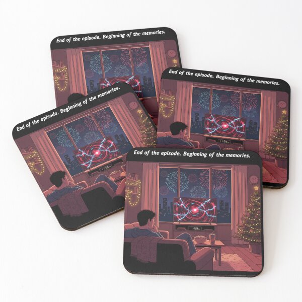 Item preview, Binge Watching Stranger Things Last Episode on Christmas and New Year designed and sold by Fandom Universe.