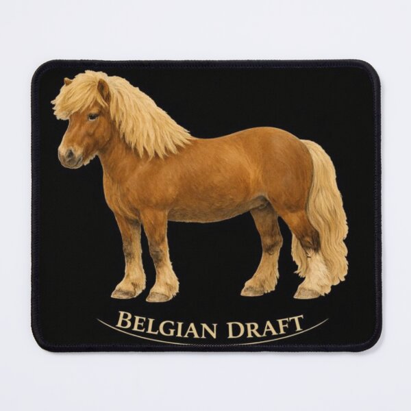 Item preview, Belgian Draft Horse – Majestic Strength designed and sold by TheJoyfulPen.