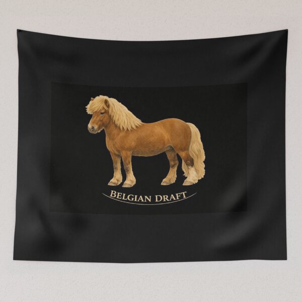 Item preview, Belgian Draft Horse – Majestic Strength designed and sold by TheJoyfulPen.