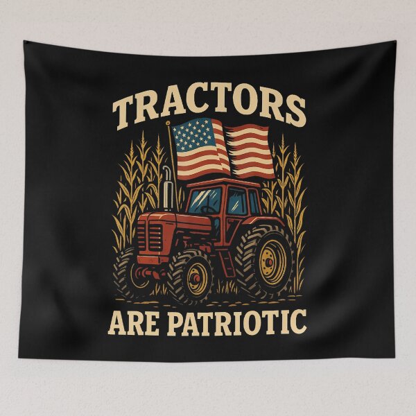 Item preview, Patriotic Tractor Enthusiast American Pride designed and sold by charitashmoqs.
