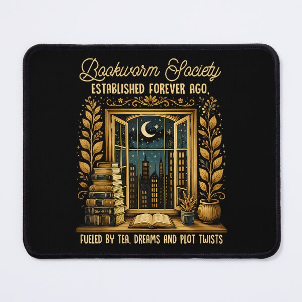 Item preview, Bookworm Society Crest designed and sold by pbfrhngm99.