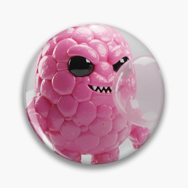 Item preview, Bubblegum Blob Monster Smiles Back designed and sold by digisetumedia.