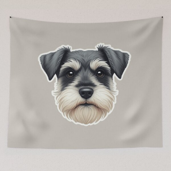 Item preview, Schnauzer miniatura designed and sold by StickersRyous.