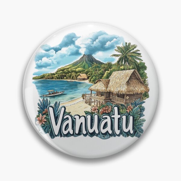 Item preview, Vanuatu Island – Volcano, Culture & Coastline designed and sold by Myra365Art.