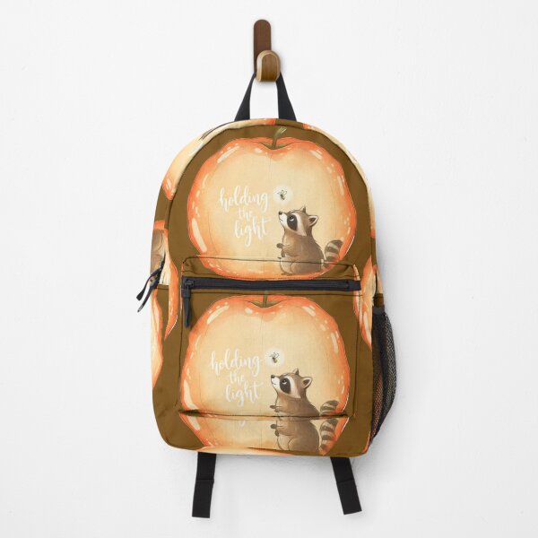 Item preview, Cute Raccoon and Glowing Bee in a Giant Apple designed and sold by SITU art.