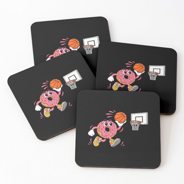 Item preview, Funny Donut Basketball Player Slam Dunk Fan Hoops designed and sold by CandyceMillie.