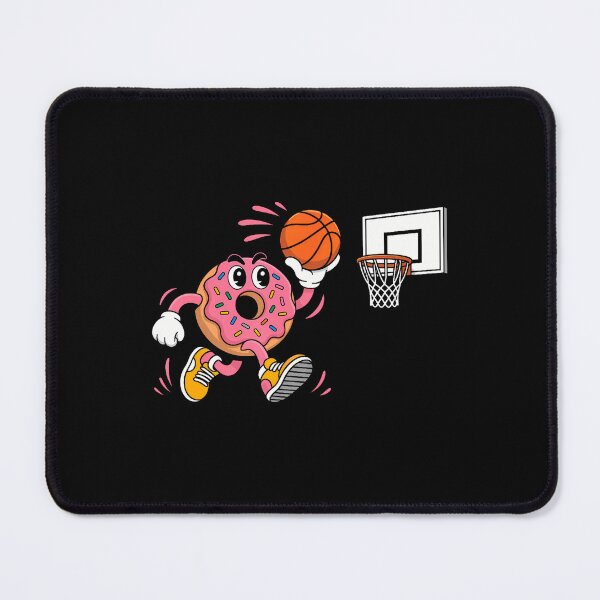 Item preview, Funny Donut Basketball Player Slam Dunk Fan Hoops designed and sold by CandyceMillie.