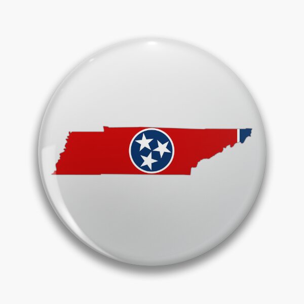 Item preview, Proud Tennesseean, State Flag & Map Silhouette T-Shirt designed and sold by mashmosh.