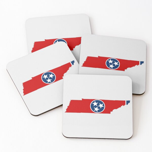 Item preview, Proud Tennesseean, State Flag & Map Silhouette T-Shirt designed and sold by mashmosh.