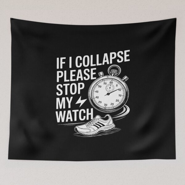 Item preview, Running Runner Half Marathon If I Collapse Please designed and sold by NetoGalaxy.