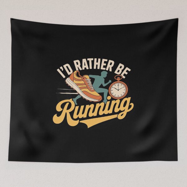 Item preview, Running Runner Half Marathon I'd Rather Be Running designed and sold by NetoGalaxy.