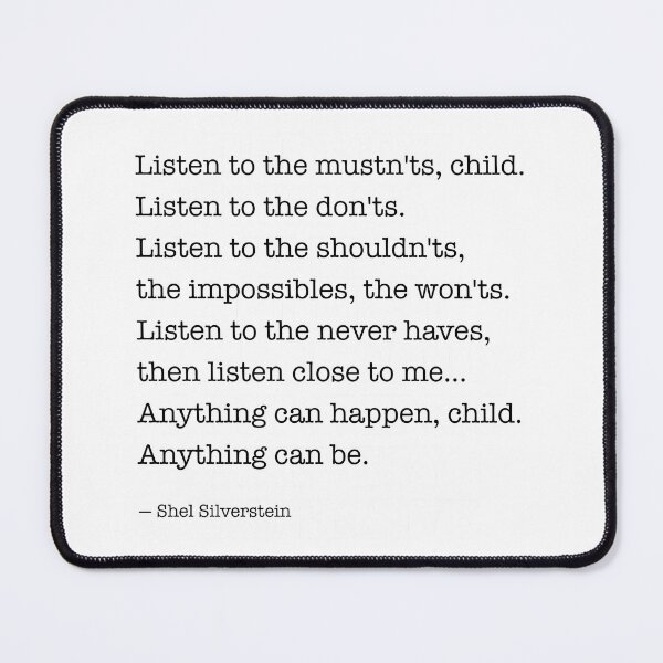 Item preview, Listen to the MUSTNTS, child, listen to the DONTS designed and sold by corbrand.