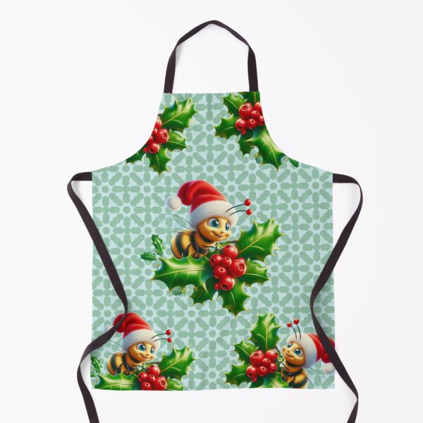Item preview, Seamless Christmas Bee Holiday Blanket Pattern designed and sold by HopeAndHustle.