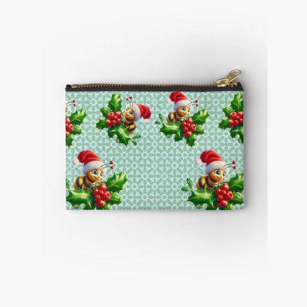 Item preview, Seamless Christmas Bee Holiday Blanket Pattern designed and sold by HopeAndHustle.