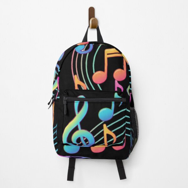 Item preview, Rainbow music symbols ensemble by .exe on ---> designed and sold by exekute.