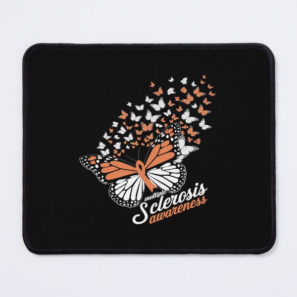 Item preview, Multiple Sclerosis Awareness Butterfly Wear Orange Ribbon designed and sold by CombatTask.