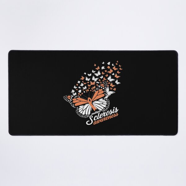 Item preview, Multiple Sclerosis Awareness Butterfly Wear Orange Ribbon  designed and sold by CombatTask.