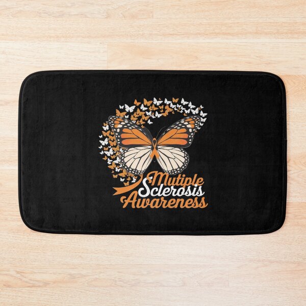 Item preview, Multiple Sclerosis Awareness Butterfly Wear Orange Ribbon MS  designed and sold by MythWoot.