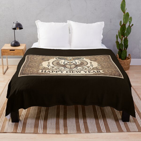 Item preview, Ancient Egyptian New Year | Golden Scarab of Rebirth designed and sold by TheCuriousPawn.