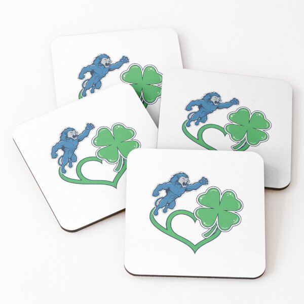 Item preview, Irish St. Patrick's Day Detroit Lion Football designed and sold by Tharamon79.