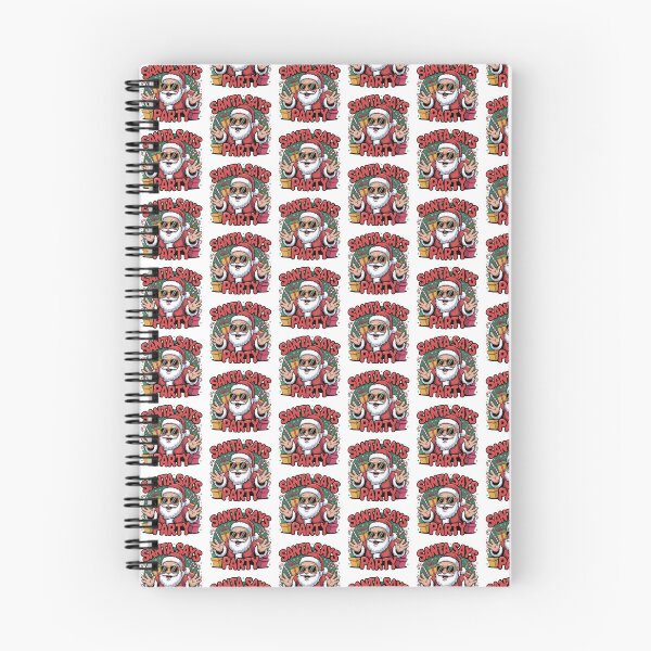 Item preview, Funny Santa says party Christmas Xmas Gift Idea  Merry Christmas squad  designed and sold by kaka8888.