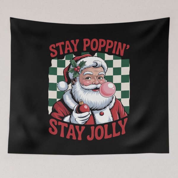 Item preview, Santa Claus Blowing Bubblegum Christmas designed and sold by NetoGalaxy.