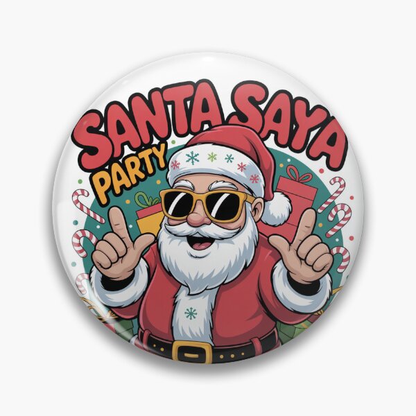 Item preview, Funny Santa says party Christmas Xmas Gift Idea  Merry Christmas squad  designed and sold by kaka8888.