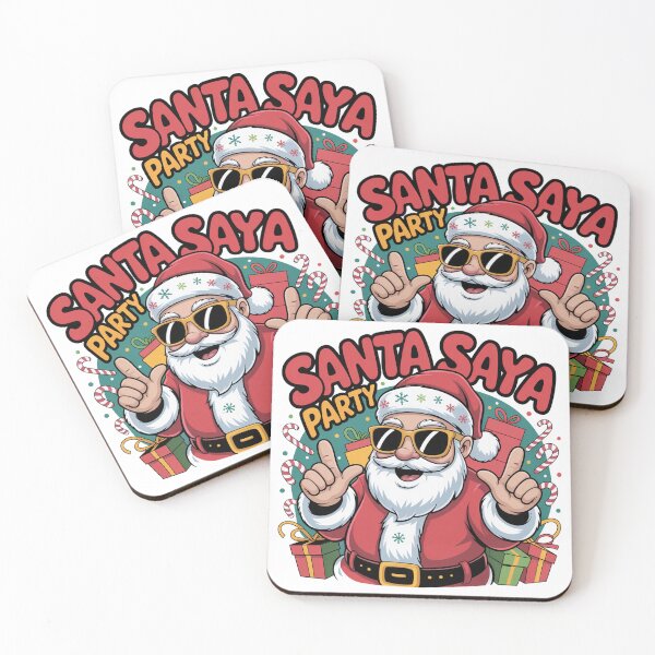 Item preview, Funny Santa says party Christmas Xmas Gift Idea  Merry Christmas squad  designed and sold by kaka8888.