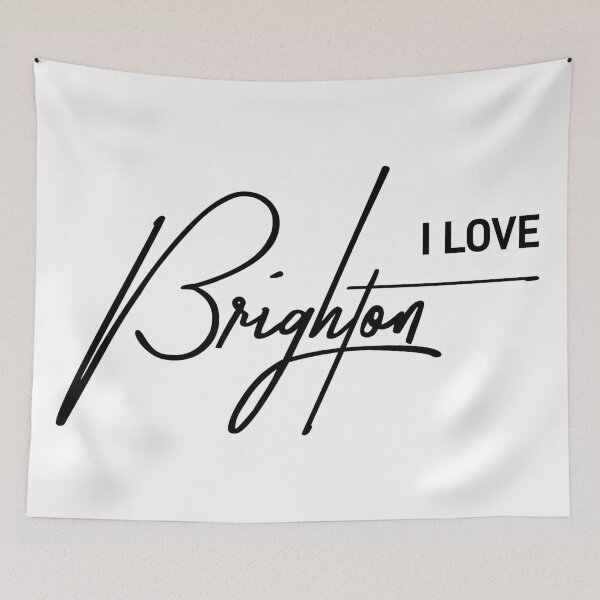 Item preview, I Love Brighton UK Coastal City Aesthetic Gift designed and sold by ReggieDior.
