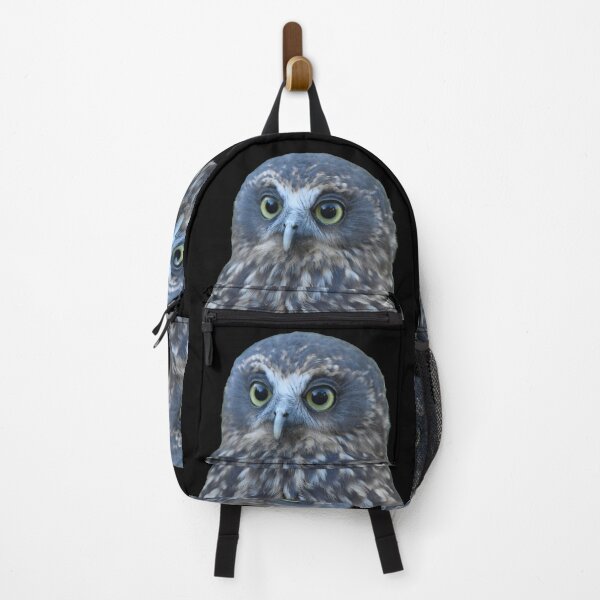 Item preview, Ruru (morepork owl) on black designed and sold by GivernyKate.
