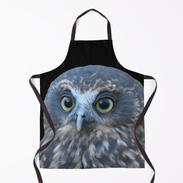 Item preview, Ruru (morepork owl) on black designed and sold by GivernyKate.