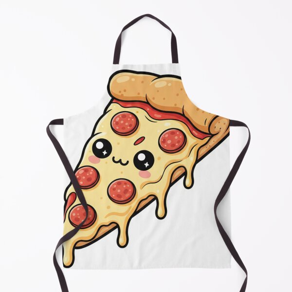 Item preview, Kawaii Pepperoni Pizza Slice designed and sold by plastikelectrik.