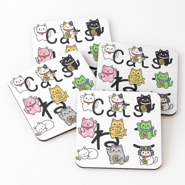 Item preview, Lucky Maneki Neko Cat Crew - Japanese Fortune Design designed and sold by nori0711.