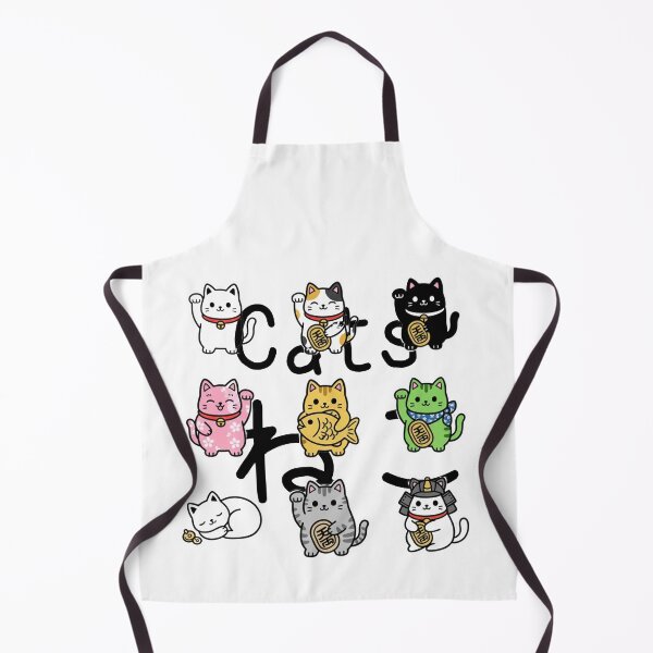 Item preview, Lucky Maneki Neko Cat Crew - Japanese Fortune Design designed and sold by nori0711.